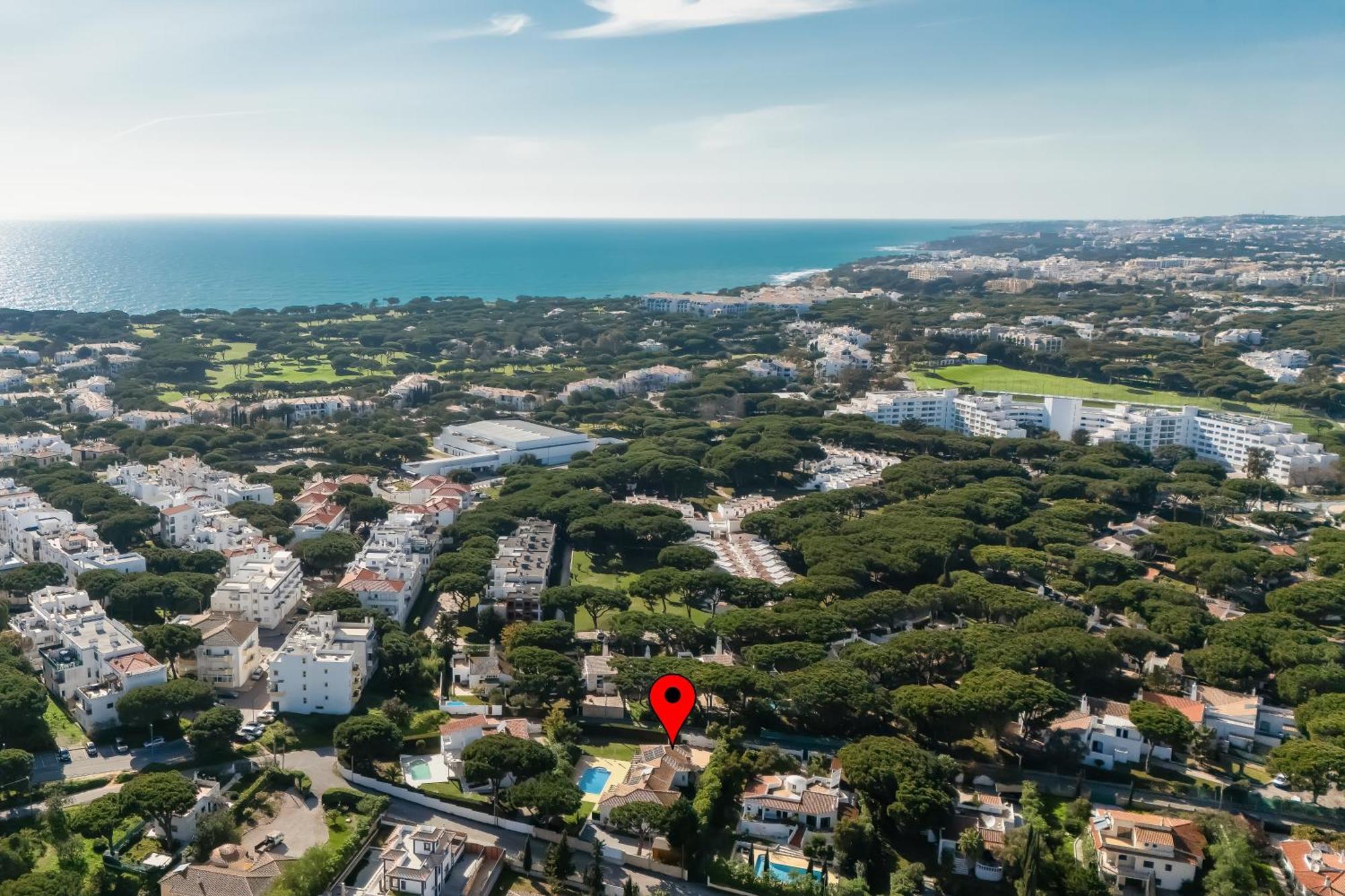 Exclusive Villa Toulouse With Pool In Falesia Algarve Albufeira Bagian luar foto